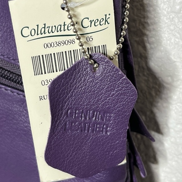 Coldwater Creek Purple Shoulder Bag - Picture 7 of 10